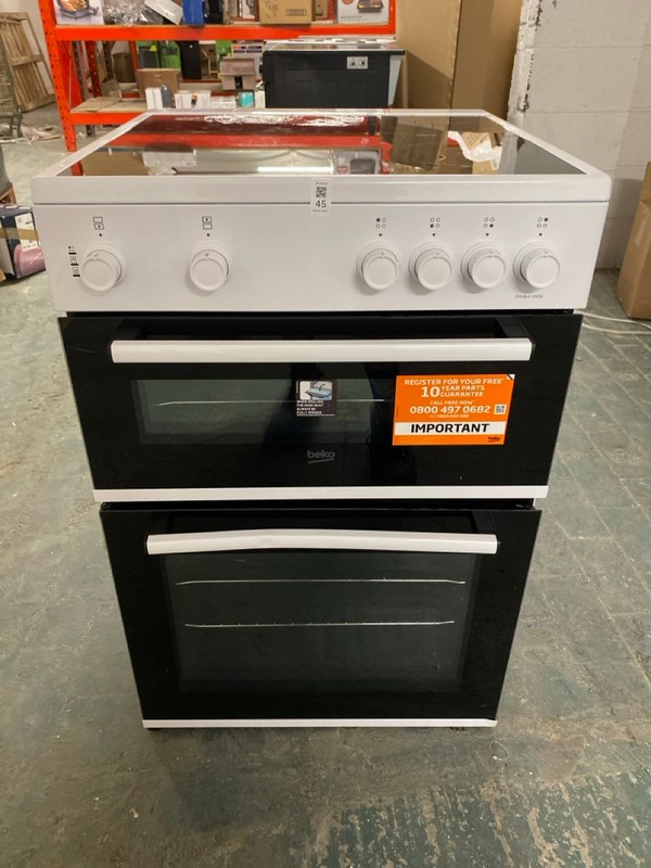 Lot 45  
            Nottingham SR3 - Delivery or Collection 

                
BEKO FREESTANDING COOKER MODEL NO: FDC6701W