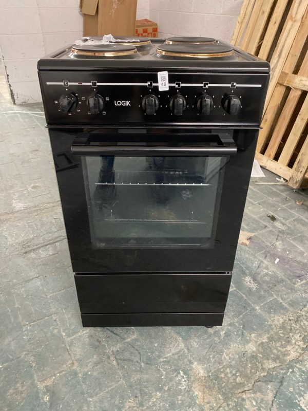 Lot 48  
            Nottingham SR3 - Delivery or Collection 

                
LOGIK FREESTANDING COOKER MODEL NO: LFSE50B2