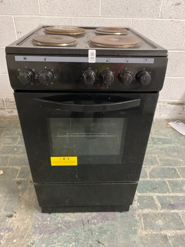 Lot 49  
            Nottingham SR3 - Delivery or Collection 

                
ESSENTIALS FREESTANDING COOKER MODEL NO: CFSEBK22