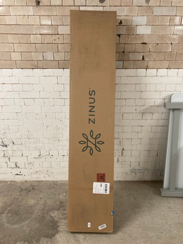 Lot 69  
            Nottingham SR3 - Delivery or Collection 

                
ZINUS 5FT6.5 KING SIZE BED FRAME WITH WOOD HEADBOARD