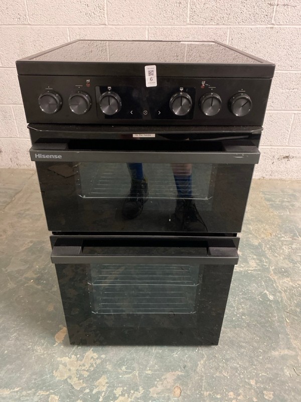Lot 6  
            Nottingham SR3 - Delivery or Collection 

                
HISENSE FREESTANDING COOKER MODEL NO: HDCEC5C10B