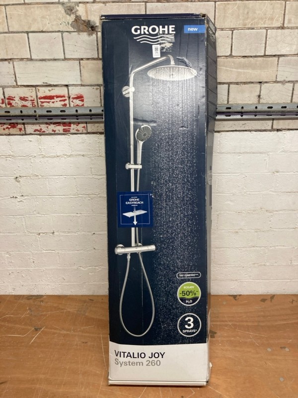 Lot 71  
            Nottingham SR3 - Delivery or Collection 

                
GROHE VITALIO JOY SYSTEM 260