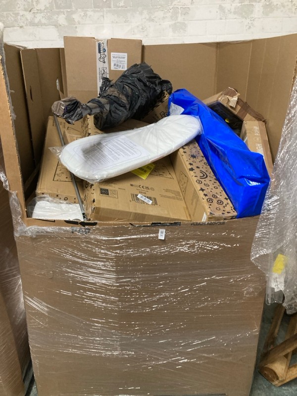 Lot 96  
            Nottingham SR3 - Delivery or Collection 

                
PALLET OF ITEMS TO INCLUDE FIBRE PALM MOSES MATTRESS