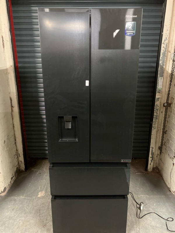 Lot 109  
            Nottingham SR6 - Delivery Or Collection 

                
HISENSE PUREFLAT SLIM FRIDGE FREEZER MODEL: RF632N4WFE ORIGINAL RRP: £799.00