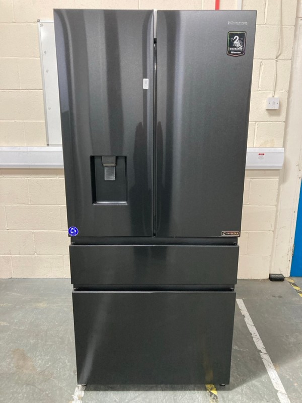 Lot 127  
            Nottingham SR6 - Delivery Or Collection 

                
HISENSE PUREFLAT FRIDGE FREEZER MODEL: RF540N4WFE ORIGINAL RRP: £899.00
