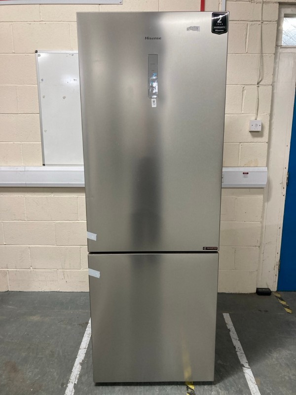 Lot 132  
            Nottingham SR6 - Delivery Or Collection 

                
HISENSE FRIDGE FREEZER MODEL: RB645N4BIE ORIGINAL RRP: £649.00