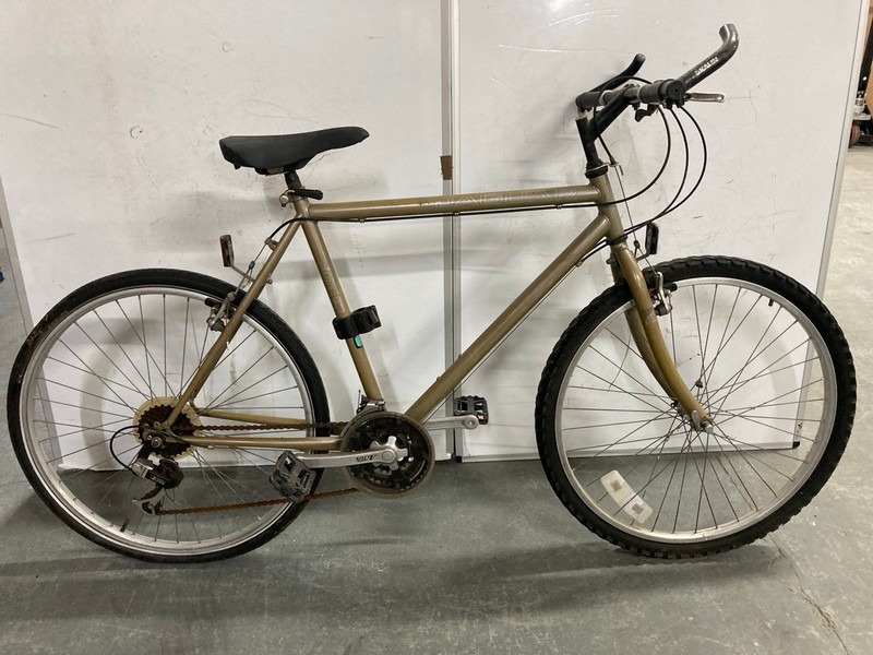 Lot 158  
            Nottingham SR6 - Collection Only 

                
JAGUAR FLYTE BROWN FRAME PEDAL BICYCLE (MPSS02391599) (COLLECTION ONLY)