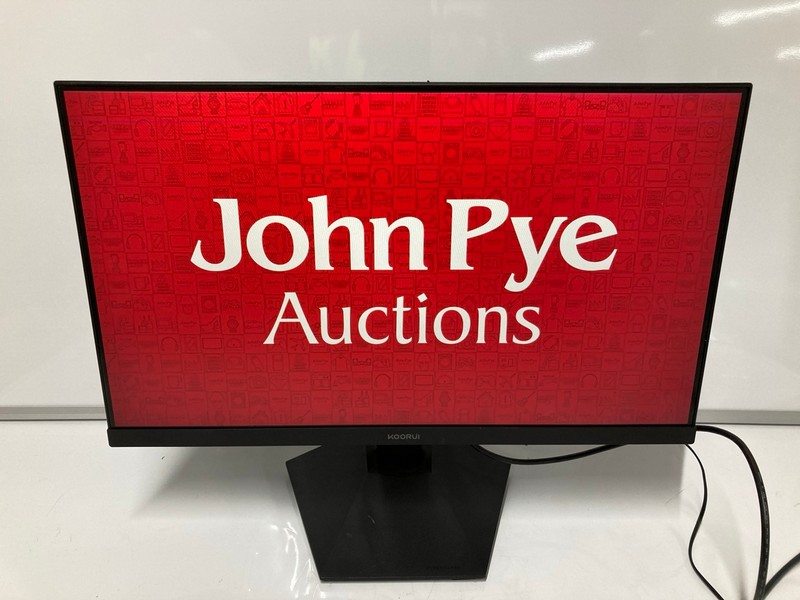 Lot 16  
            Nottingham SR6 - Delivery Or Collection 

                
KOORUI 25" GAMING MONITOR MODEL: 25E3A (WITH POWER CABLE AND STAND)