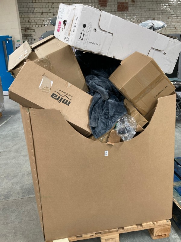 Lot 190  
            Nottingham SR6 - Delivery Or Collection 

                
PALLET OF ITEMS TO INC MIRA SHOWER, BEDDING AND HOUSEHOLD ITEMS (ALL ITEMS MUST B...