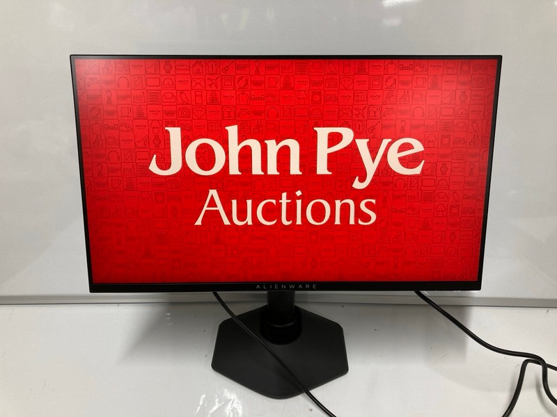 Lot 19  
            Nottingham SR6 - Delivery Or Collection 

                
ALIENWARE 25" GAMING MONITOR MODEL: AW2523HF (WITH POWER CABLE, STAND AND BOX) (P...
