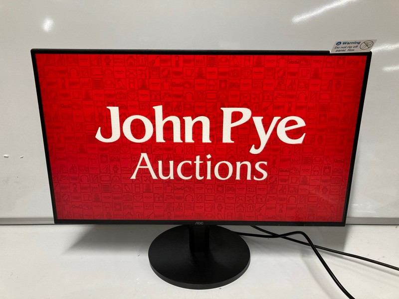 Lot 24  
            Nottingham SR6 - Delivery Or Collection 

                
AOC 27" MONITOR MODEL: 27B3HA2 (WITH POWER CABLE, STAND AND BOX) ORIGINAL RRP: £9...