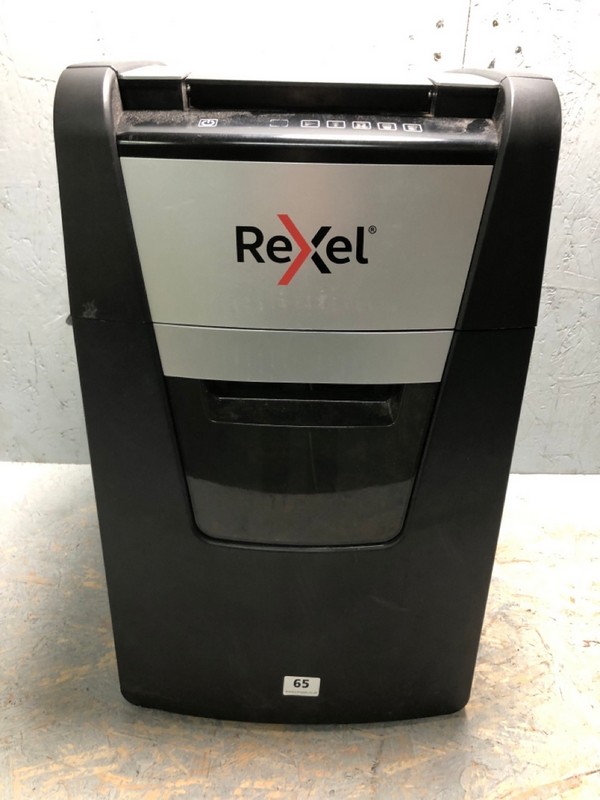 Lot 65  
            Nottingham SR6 - Delivery Or Collection 

                
REXEL OPTIMUM AUTOFEED+ PAPER SHREDDER
