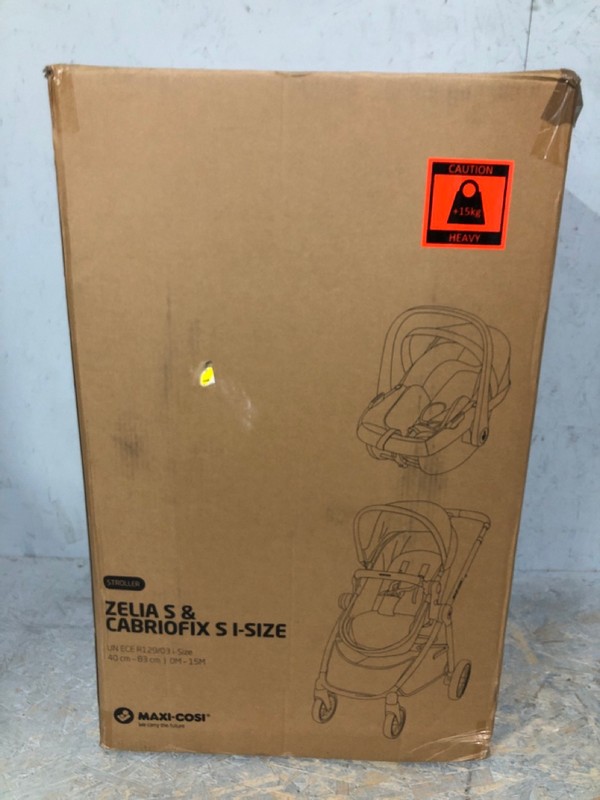 Lot 73  
            Nottingham SR6 - Delivery Or Collection 

                
MAXI-COSI ZELIA S & CABRIOFIX I-SIZE TRAVEL SYSTEM ORIGINAL RRP: £309.00