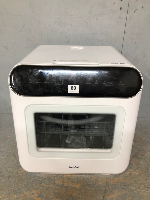 Lot 80  
            Nottingham SR6 - Delivery Or Collection 

                
COMFEE TABLE TOP DISHWASHER MODEL: CDWMT305W-UK ORIGINAL RRP: £289.99