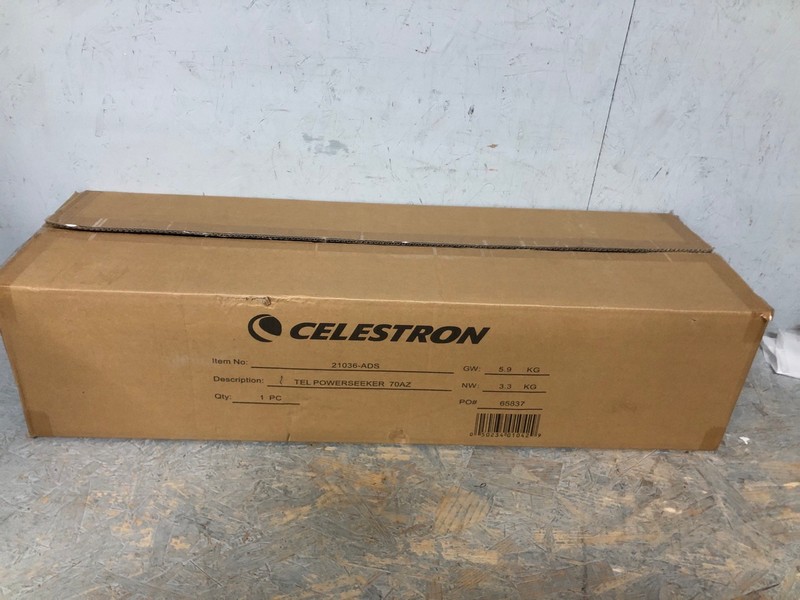 Lot 85  
            Nottingham SR6 - Delivery Or Collection 

                
CELESTRON POWERSEEKER 70AZ TELESCOPE