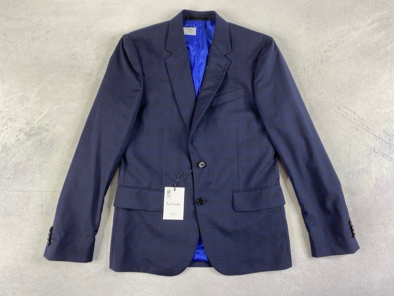 Lot 30  
            Nottingham Prem - Delivery Only 

                
PAUL SMITH MENS BUTTON JACKET.SIZE R38 MADE FROM 100% COTTON