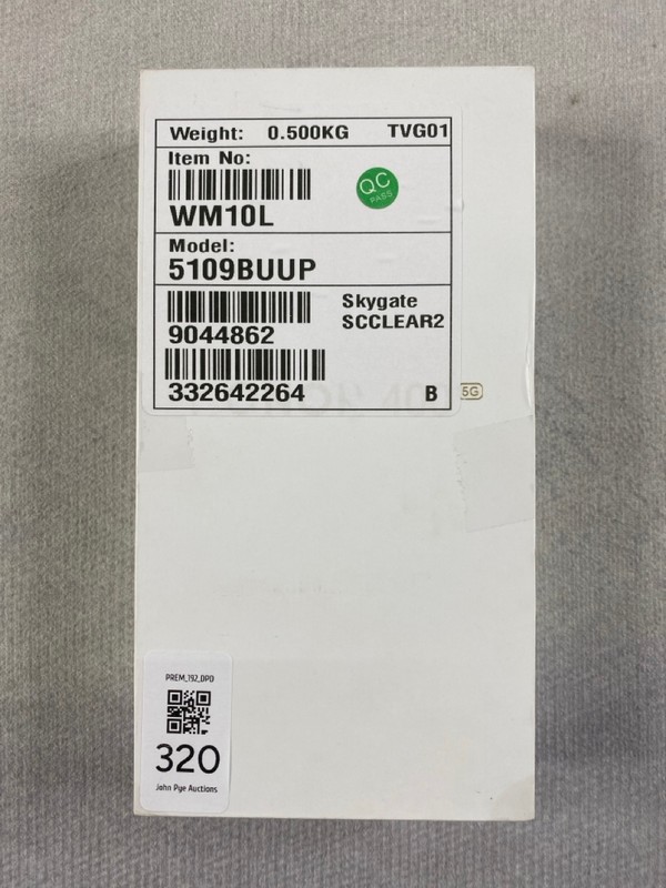 Lot 320  
            Nottingham Prem - Delivery Only 

                
HONOR 400 256GB SMARTPHONE IN BLACK: MODEL NO DNY-NX9 (WITH BOX & ACCESSORIES)  [...