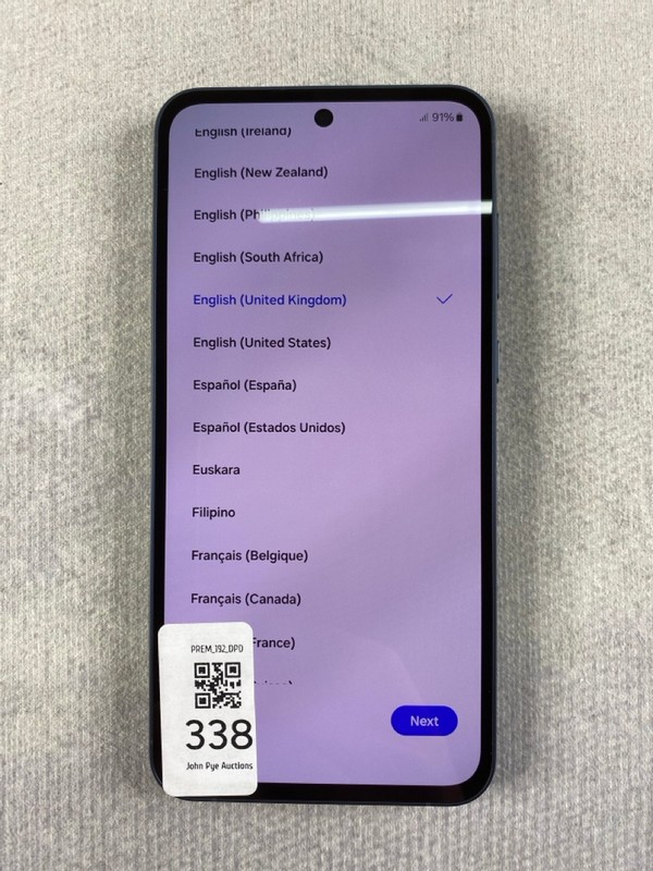 Lot 338  
            Nottingham Prem - Delivery Only 

                
SAMSUNG GALAXY A25 5G 256GB SMARTPHONE IN BLACK: MODEL NO SM-A556B/DS  [JPTN48605]