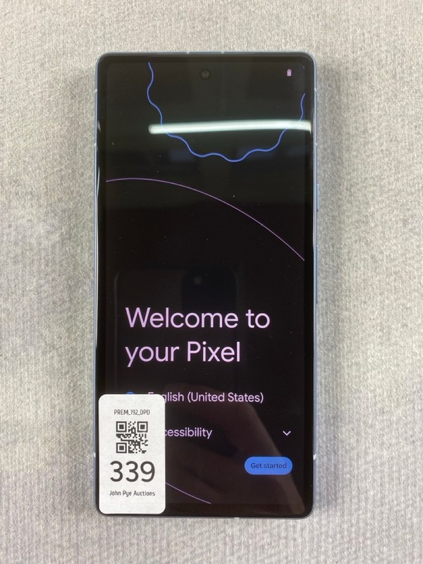 Lot 339  
            Nottingham Prem - Delivery Only 

                
GOOGLE PIXEL 7A 128GB SMARTPHONE IN BLUE.  [JPTN48586]