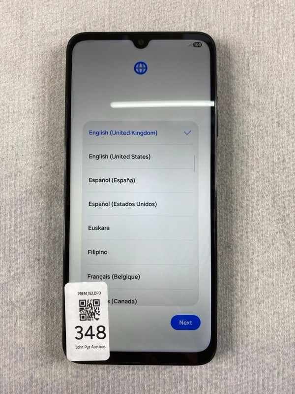 Lot 348  
            Nottingham Prem - Delivery Only 

                
SAMSUNG GALAXY A05S 64GB SMARTPHONE IN BLACK: MODEL NO SM-A057G/DS  [JPTN48595]