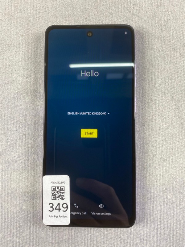 Lot 349  
            Nottingham Prem - Delivery Only 

                
MOTOROLA MOTO E14 64GB SMARTPHONE IN PURPLE.  [JPTN48608]