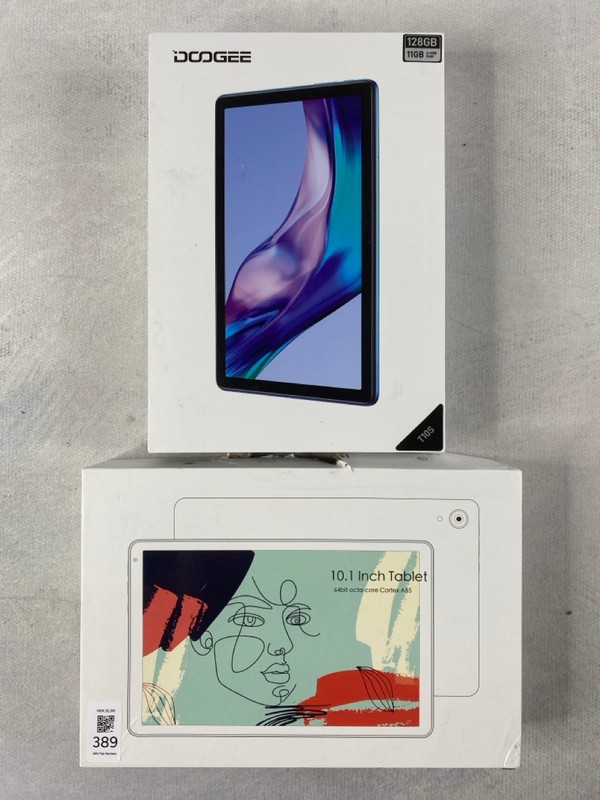 Lot 389  
            Nottingham Prem - Delivery Only 

                
2 X ASSORTED ITEMS TO INCLUDE  TABLET OC101.  [JPTN48528, JPTN48527]