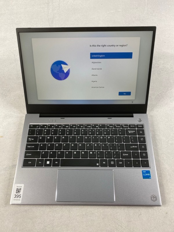 Lot 395  
            Nottingham Prem - Delivery Only 

                
INSOLUXIA  512GB LAPTOP. (WITH BOX & AC CHARGER). INTEL I3, 16GB RAM,   [JPTN48534]