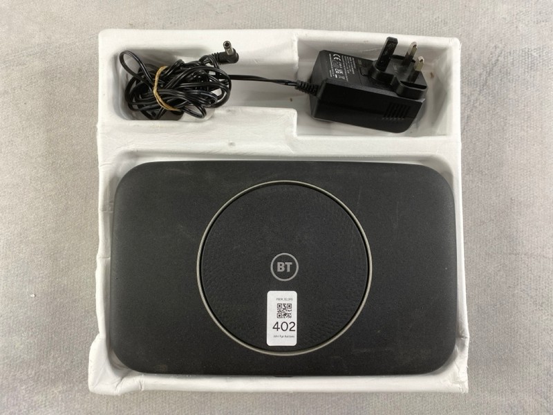 Lot 402  
            Nottingham Prem - Delivery Only 

                
BT  BROADBAND ROUTER.  [JPTN48577]