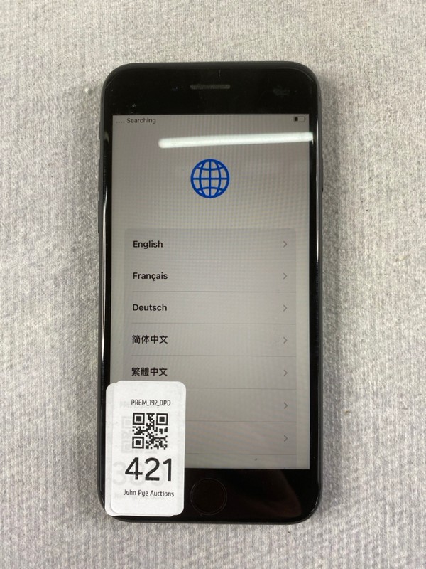 Lot 421  
            Nottingham Prem - Delivery Only 

                
APPLE IPHONE 8 64GB SMARTPHONE: MODEL NO A1863  [JPTN48195]