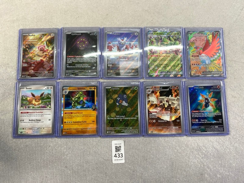 Lot 433  
            Nottingham Prem - Delivery Only 

                
10 X RARE POKEMON CARDS