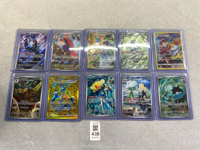 Lot 438  
            Nottingham Prem - Delivery Only 

                
10 X RARE POKEMON CARDS