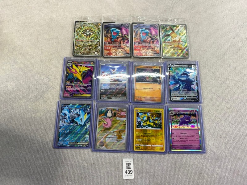 Lot 439  
            Nottingham Prem - Delivery Only 

                
10 X RARE POKEMON CARDS