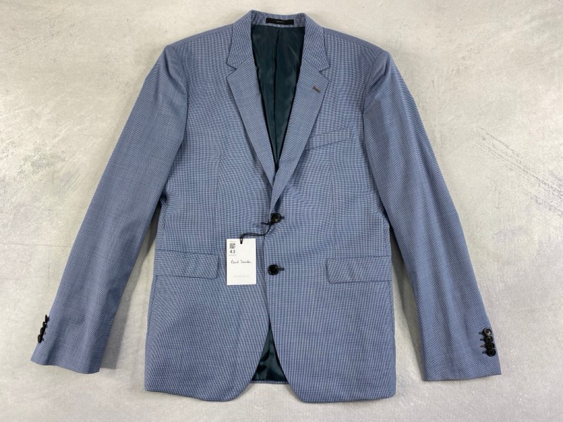Lot 43  
            Nottingham Prem - Delivery Only 

                
PAUL SMITH MENS BUTTON JACKET.SIZE 38R/48R MADE FROM 100% WOOL