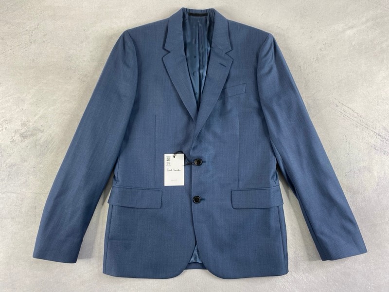 Lot 59  
            Nottingham Prem - Delivery Only 

                
PAUL SMITH MENS BUTTON JACKET.SIZE 38/48 MADE FROM 100% WOOL