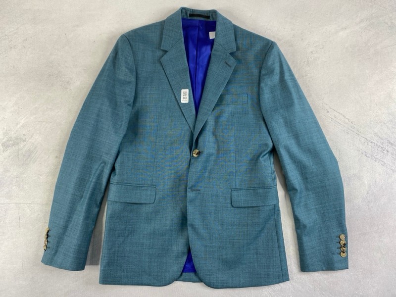 Lot 80  
            Nottingham Prem - Delivery Only 

                
PAUL SMITH MENS BUTTON JACKET.SIZE 38 MADE FROM 100% WOOL
