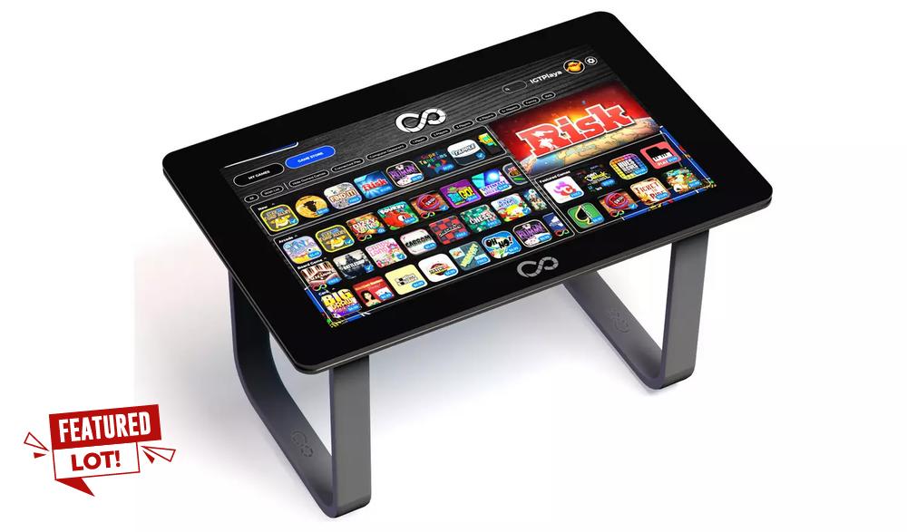 Lot 107  
            Birmingham Premium - Collection or Optional Delivery Available 

                
ARCADE 1UP INFINITY GAME TABLE GAME TABLE (ORIGINAL RRP - £1008). (BOXED) [JPTB69...