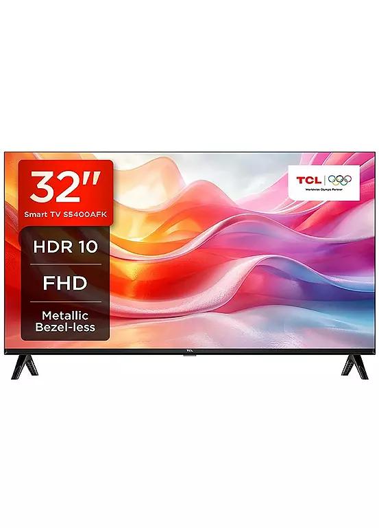 Lot 64  
            Birmingham Premium - Collection or Optional Delivery Available 

                
TCL FULL HD GOOGLE TV 32" ANDROID TV (ORIGINAL RRP - £219): MODEL NO 32S5400AFK (...