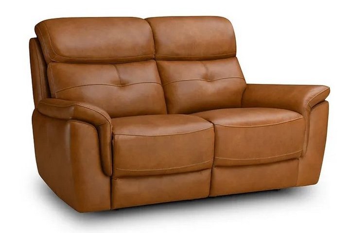 Lot 100  
            Marchington SR10 - Delivery or Collection 

                
OAK FURNITURELAND IVER 2 SEATER SOFA IN VIRGO COGNAC LEATHER - ORIGINAL RRP £1,69...
