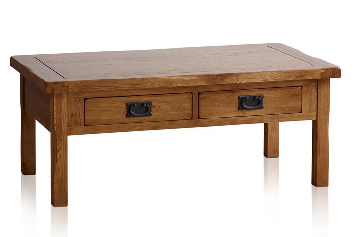 Lot 157  
            Marchington SR10 - Delivery or Collection 

                
OAK FURNITURELAND ORIGINAL RUSTIC SOLID OAK 4 DRAWER STORAGE COFFEE TABLE - ORIGI...