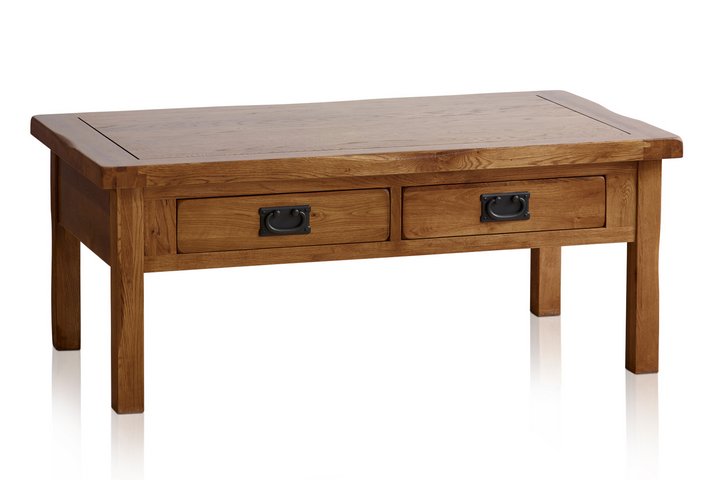 Lot 168  
            Marchington SR10 - Delivery or Collection 

                
OAK FURNITURELAND ORIGINAL RUSTIC SOLID OAK 4 DRAWER STORAGE COFFEE TABLE - ORIGI...