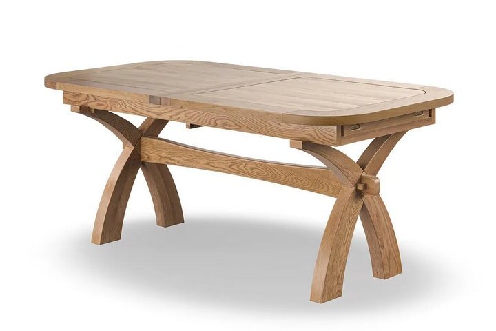 Lot 22  
            Marchington SR10 - Delivery or Collection 

                
OAK FURNITURELAND HERCULES 6FT EXTENDING DINING TABLE IN SOLID OAK - ORIGINAL RRP...