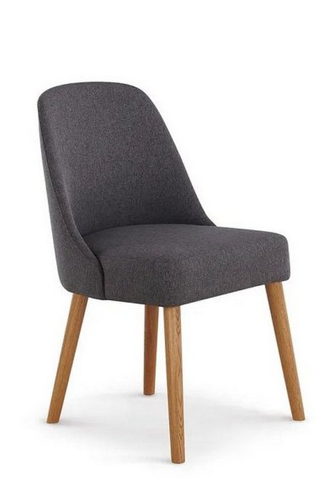 Lot 35  
            Marchington SR10 - Delivery or Collection 

                
OAK FURNITURELAND BETTE DINING CHAIR IN GREY WITH OAK LEGS - ORIGINAL RRP £220: L...