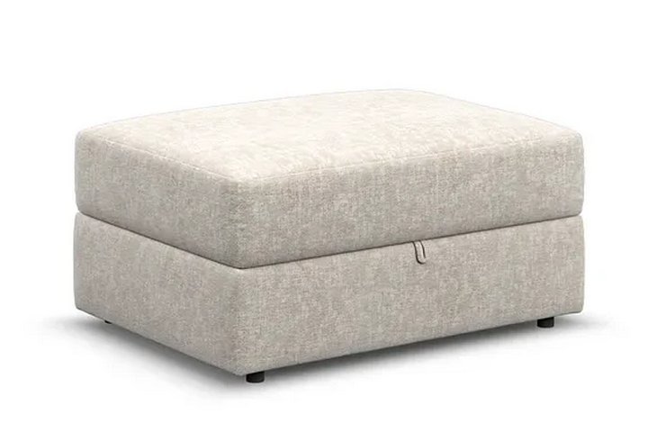 Lot 42  
            Marchington SR10 - Delivery or Collection 

                
OAK FURNITURELAND MORGAN STORAGE FOOTSTOOL IN CUPID BEIGE- ORIGINAL RRP £499.99: ...