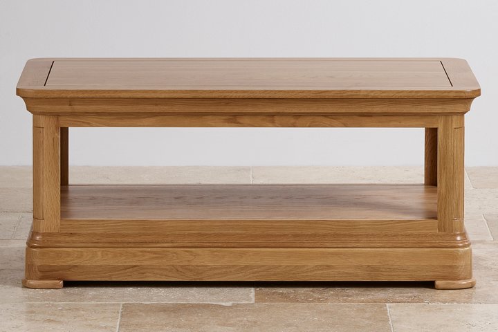 Lot 79  
            Marchington SR10 - Delivery or Collection 

                
OAK FURNITURELAND CANTERBURY NATURAL SOLID OAK COFFEE TABLE - ORIGINAL RRP £379.9...