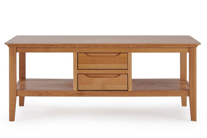 Lot 80  
            Marchington SR10 - Delivery or Collection 

                
OAK FURNITURELAND COPENHAGEN NATURAL SOLID OAK COFFEE TABLE - ORIGINAL RRP £379.9...