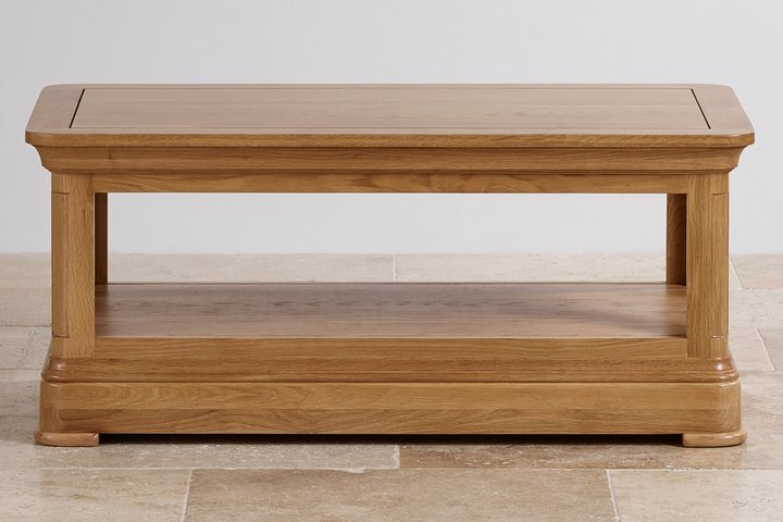 Lot 83  
            Marchington SR10 - Delivery or Collection 

                
OAK FURNITURELAND CANTERBURY NATURAL SOLID OAK COFFEE TABLE - ORIGINAL RRP £379.9...