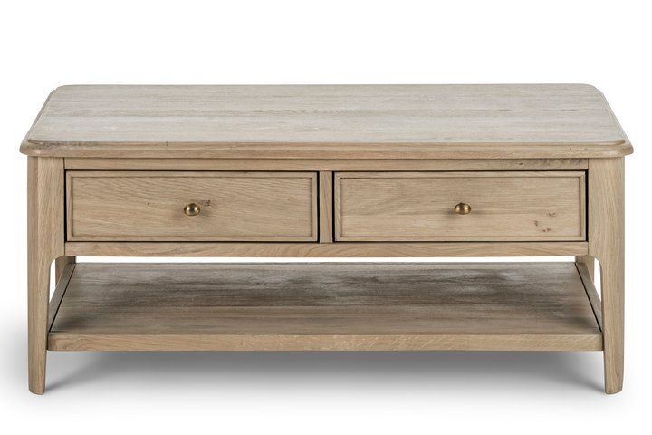 Lot 87  
            Marchington SR10 - Delivery or Collection 

                
OAK FURNITURELAND NEWTON LIGHT NATURAL SOLID OAK COFFEE TABLE - ORIGINAL RRP £399...