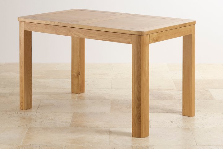 Lot 96  
            Marchington SR10 - Delivery or Collection 

                
OAK FURNITURELAND ROMSEY NATURAL SOLID OAK 4FT 3 EXTENDING DINING TABLE - ORIGINA...