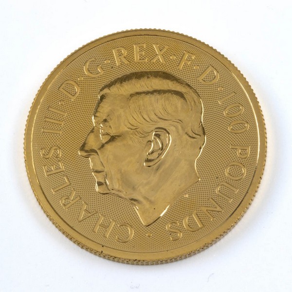 Lot 11  
            Nottingham Luxury Room - Delivery Only 

                
24ct Gold 2025 'Greyhound of Richmond' King Charles III One Ounce Coin.  Auction ...