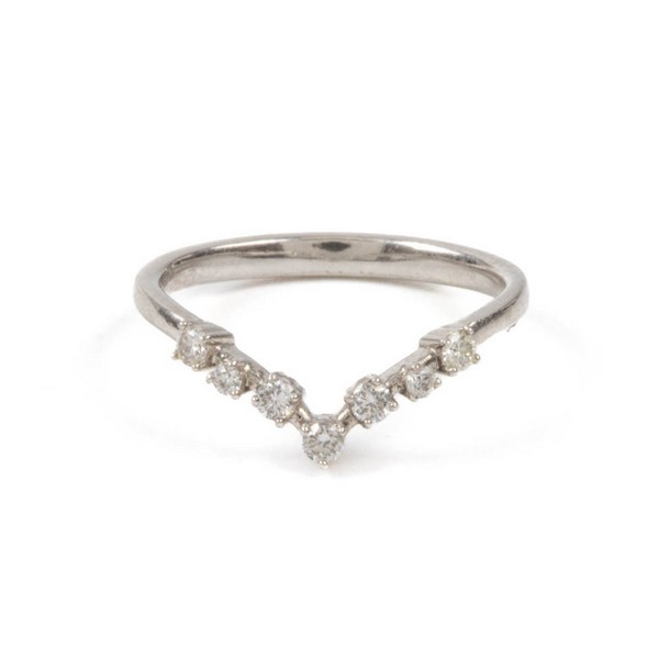 Lot 36  
            Nottingham Luxury Room - Delivery Only 

                
Platinum 950 0.14ct Diamond Wishbone Ring, Size H, 2g